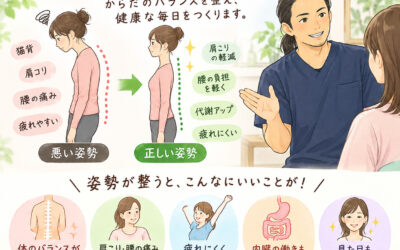 姿勢は大事と言うけれど何で？